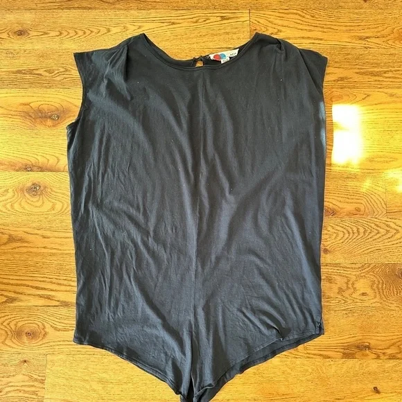 Free People Beach Ice Cream Playsuit in Black (Size XS) - Picture 2 of 7